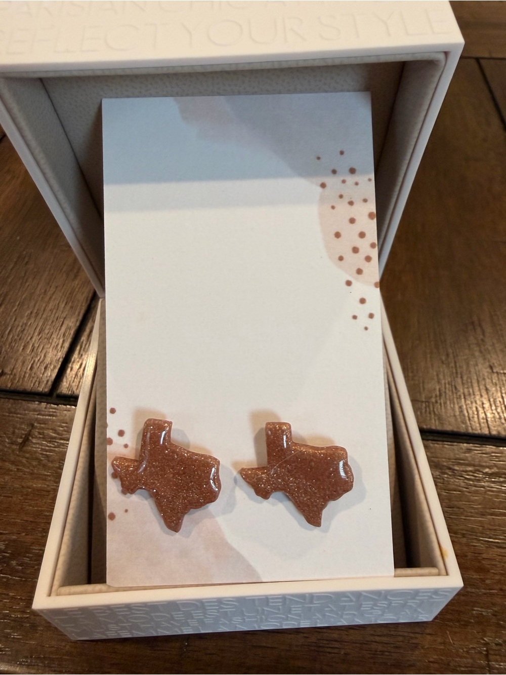 Texas Shimmer Stud Earrings NWT